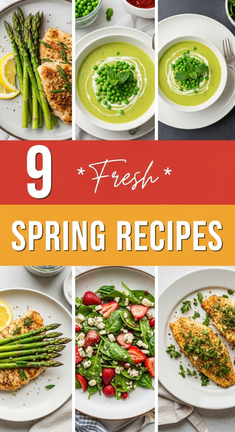 Fresh & Flavorful Springtime Dishes