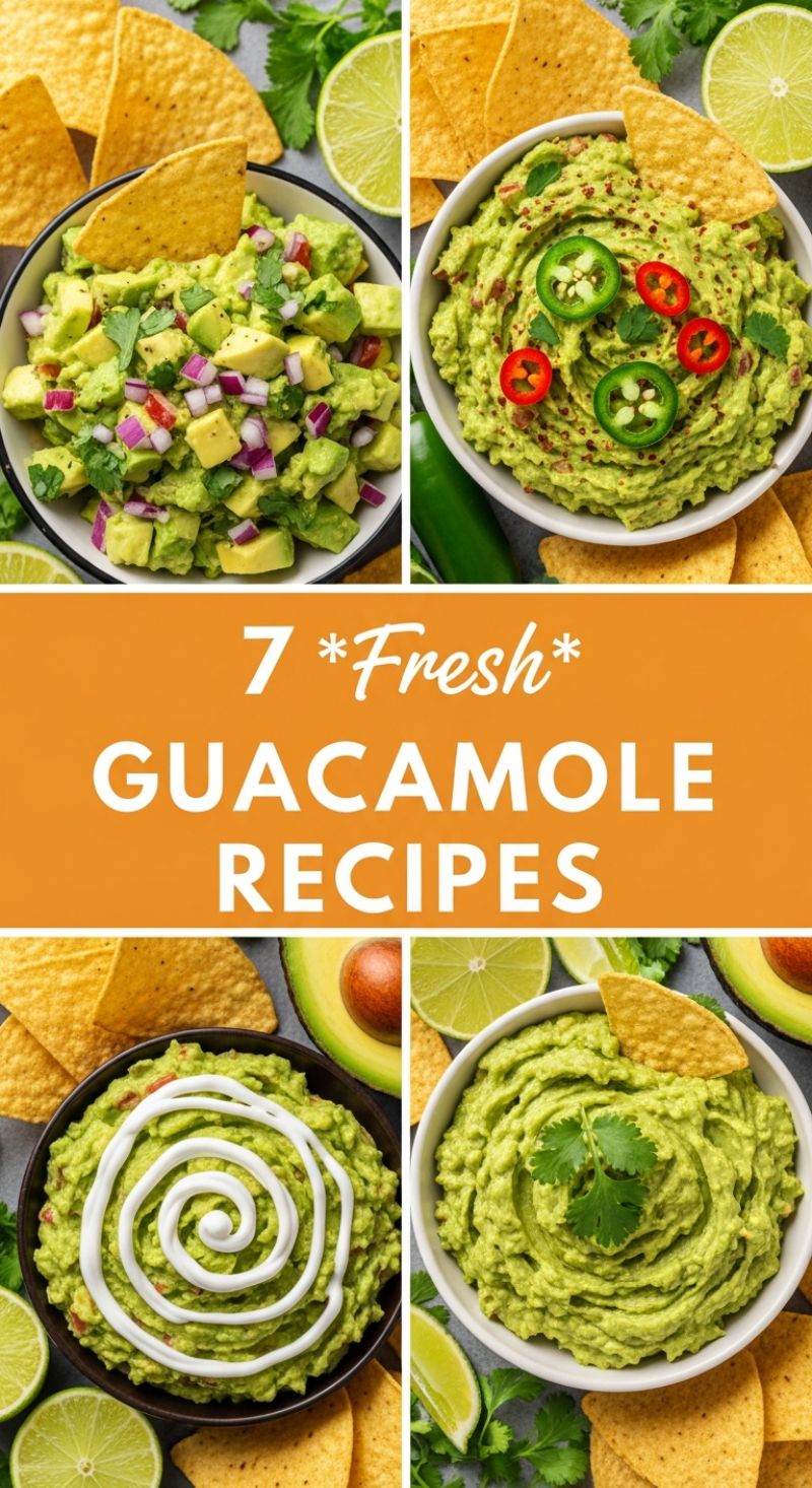 Fresh Guacamole Recipes