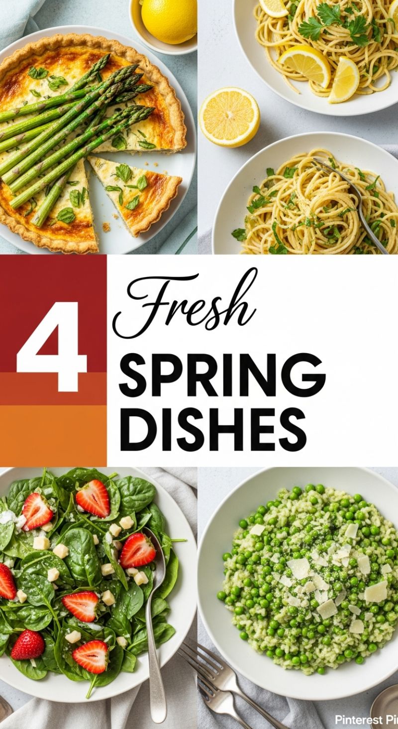 You Won't Believe How Easy These 20+ Mouth-Watering Recipes Are! Fresh Spring Quiche with Asparagus