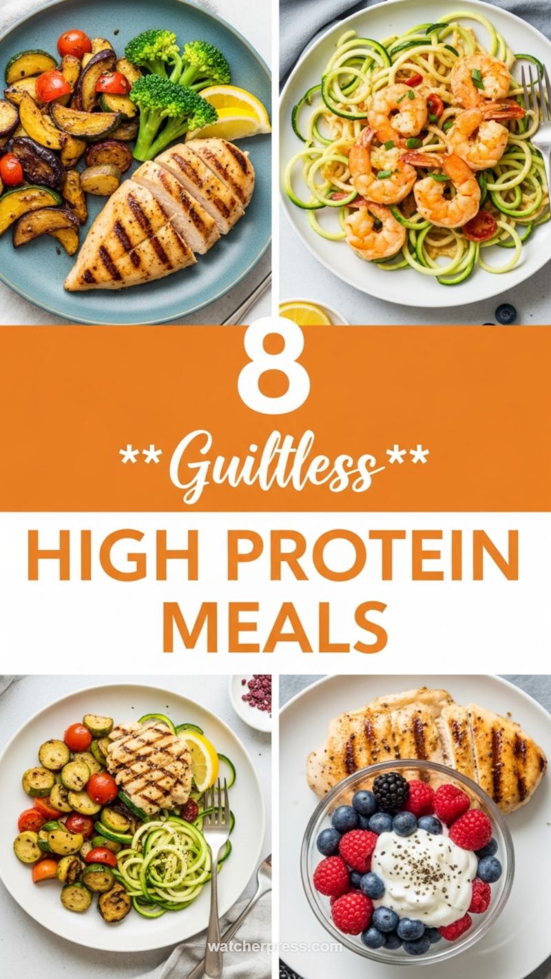 Fueling Power: 8 Guiltless High-Protein Meals