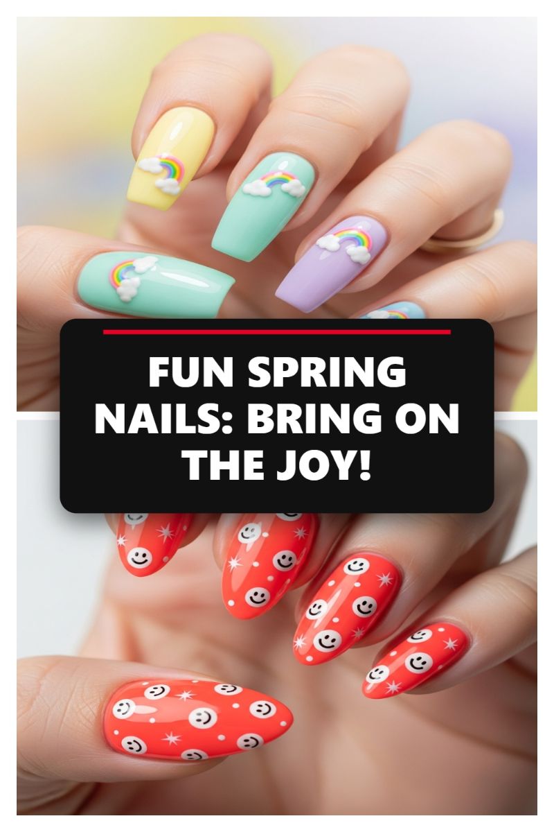 Spring Nails 2026: The Ultimate Trend Forecast for Your Manicure! FUN SPRING NAILS: BRING ON THE JOY!