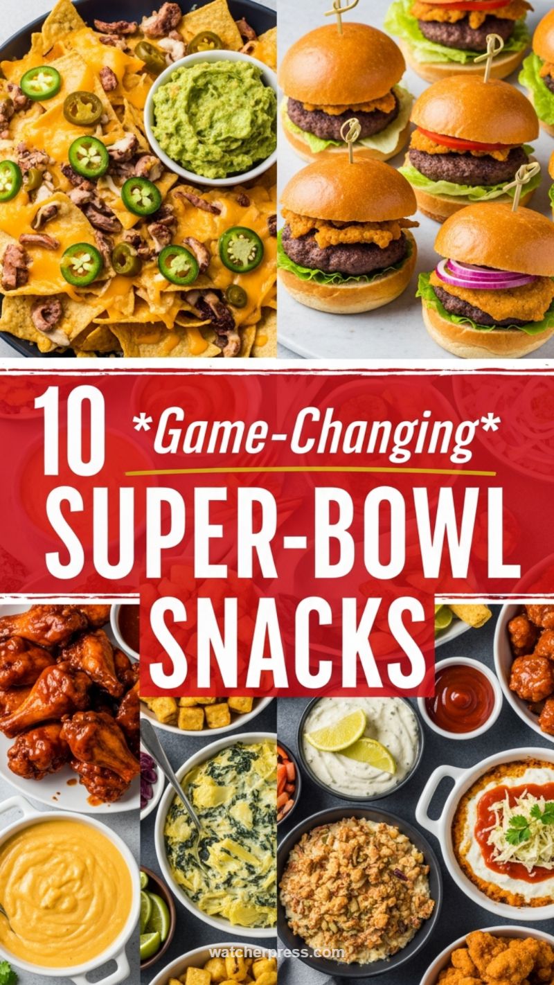 Game Day Glory: Super Bowl Snack Stadium