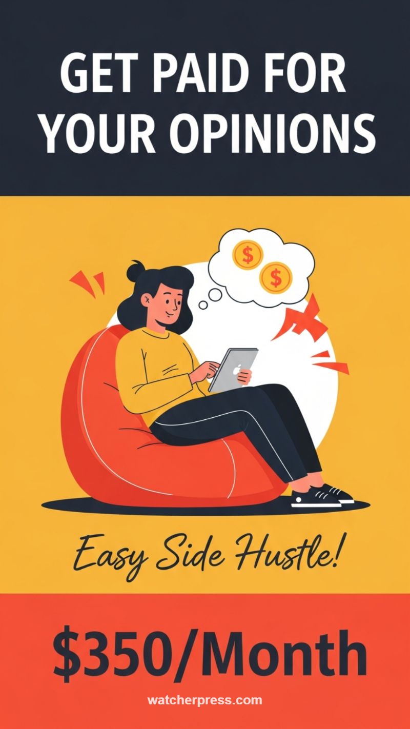 Get Paid for Your Opinions: The Easy Way to Earn