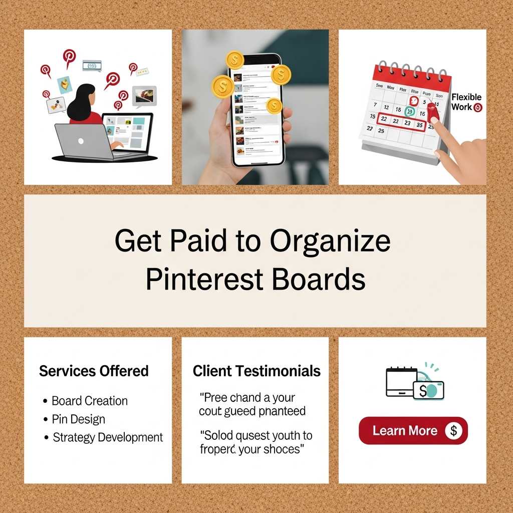 Get Paid to Organize Pinterest Boards