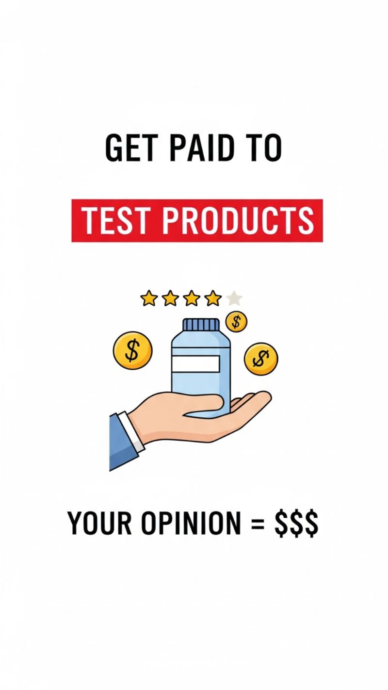 Get Paid To Test Products