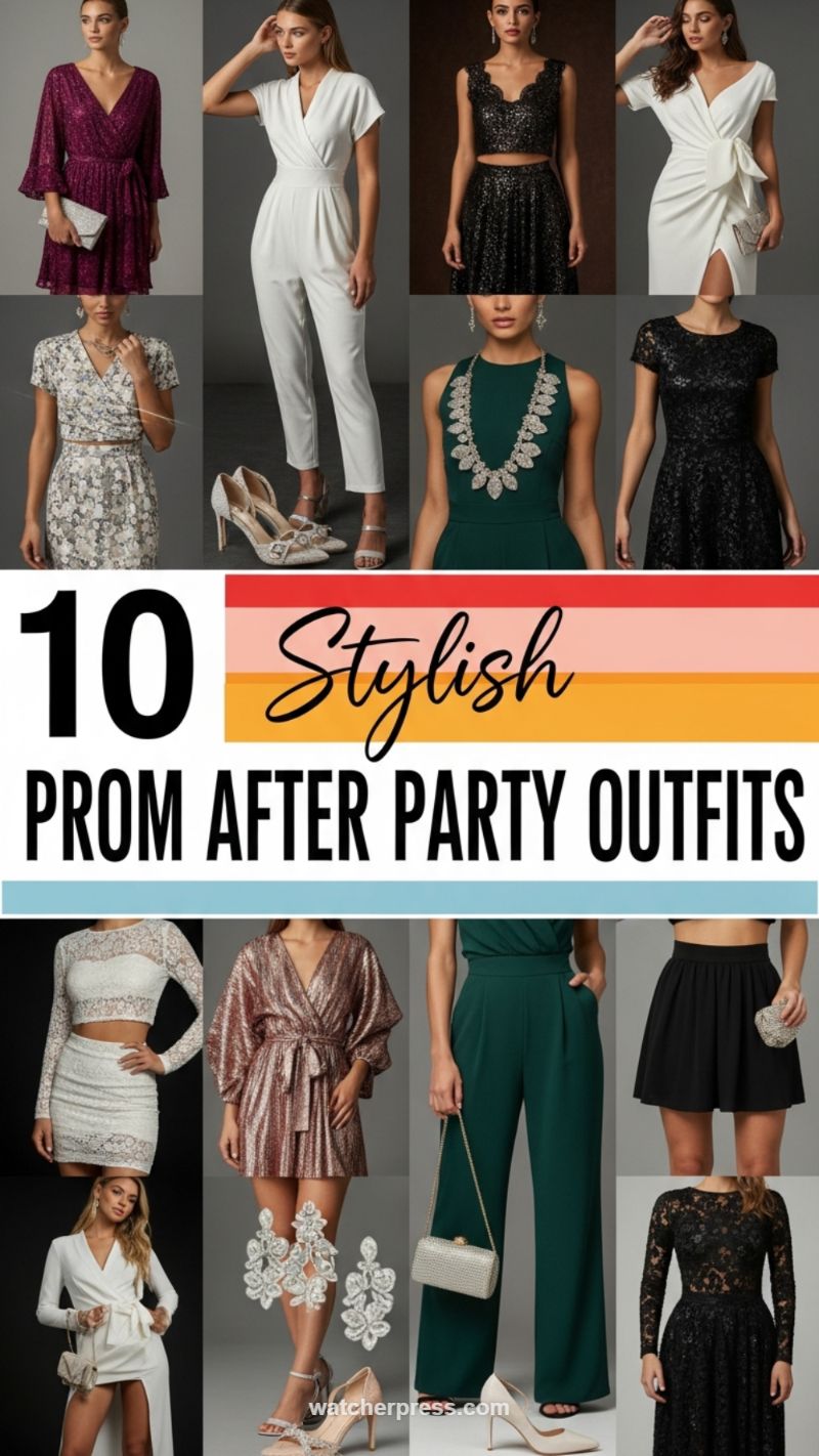 Glamorous Post-Prom Ensemble