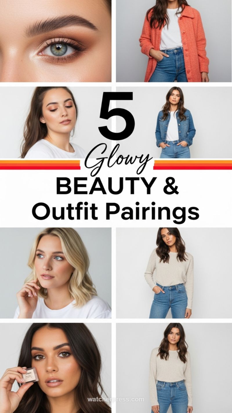 Glowy Beauty and Outfit Pairings