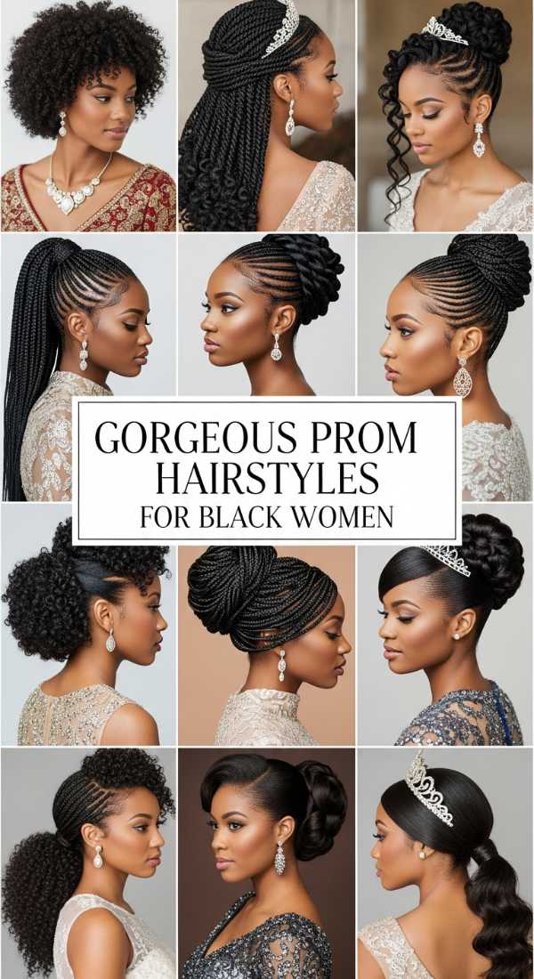 Gorgeous Prom Hairstyles for Black Women