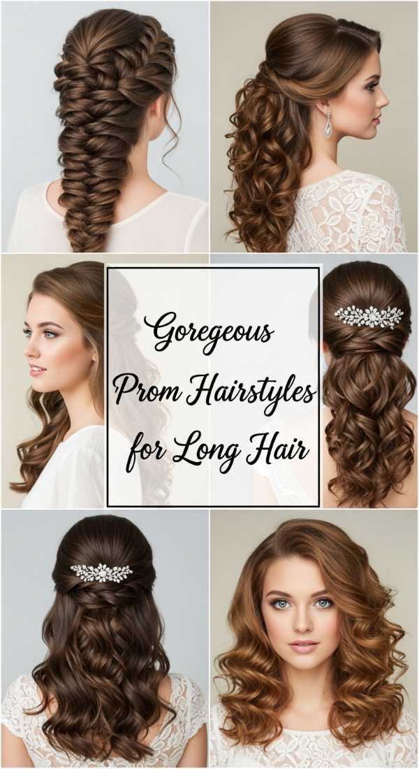 Gorgeous Prom Hairstyles for Long Hair
