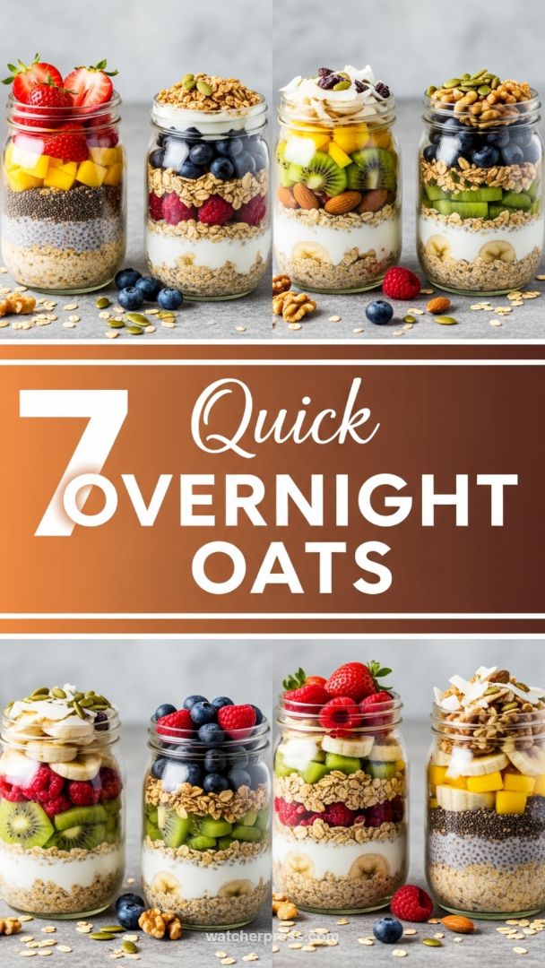 Gourmet Grab-and-Go Breakfast: Layered Overnight Oats for Maximum Morning Efficiency