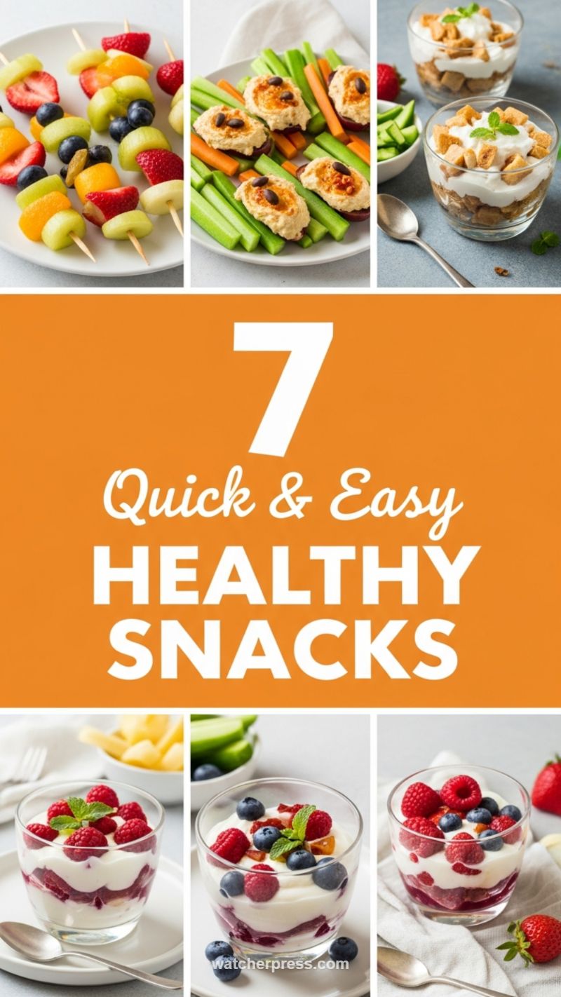 Grab-and-Go Goodness: Quick & Easy Healthy Snacks