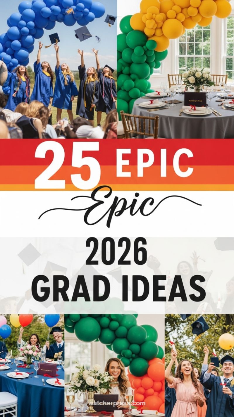 Grand Graduation Celebration Decor Extravaganza