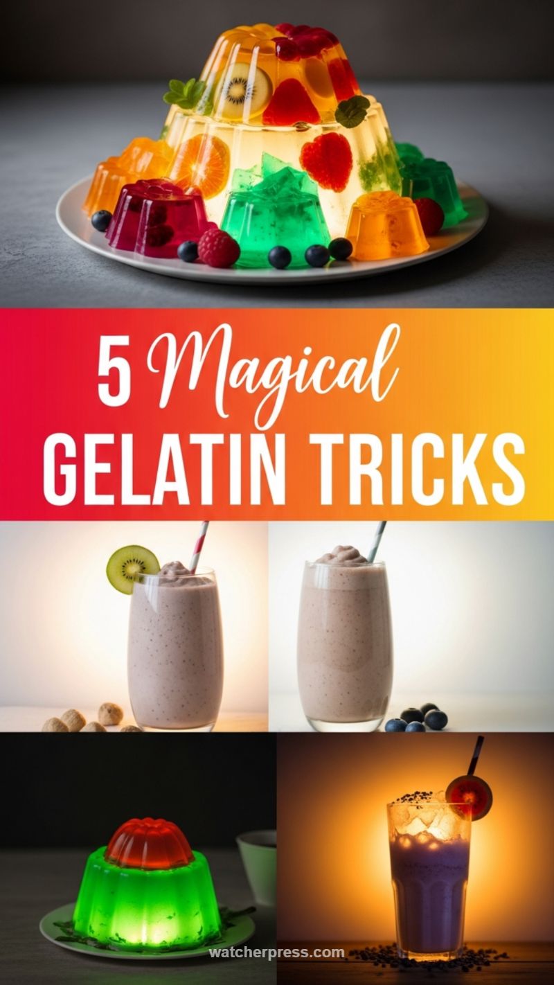 Hack 1: The Glowing Layered Gelatin Presentation
