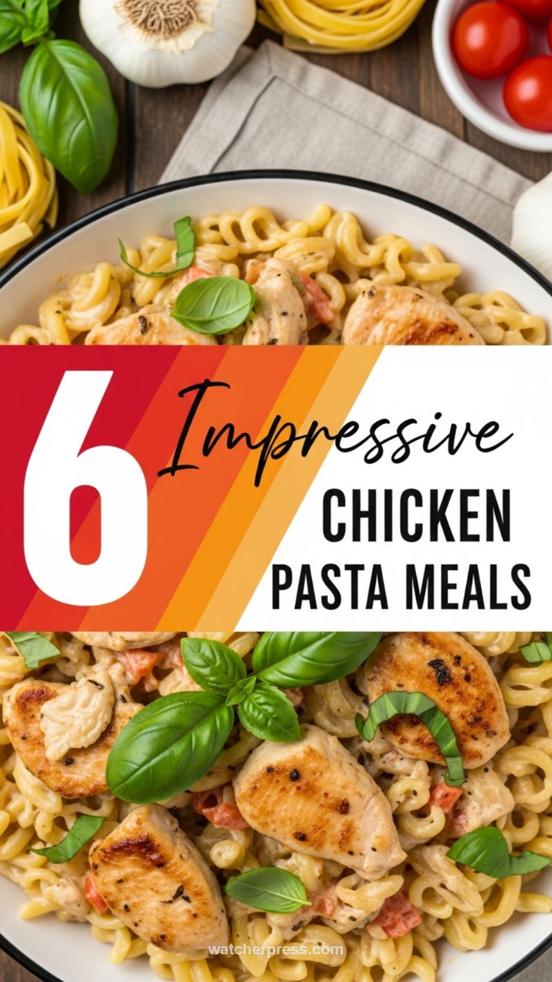 Hack #2: Creamy, High-Protein Chicken Pasta Meals