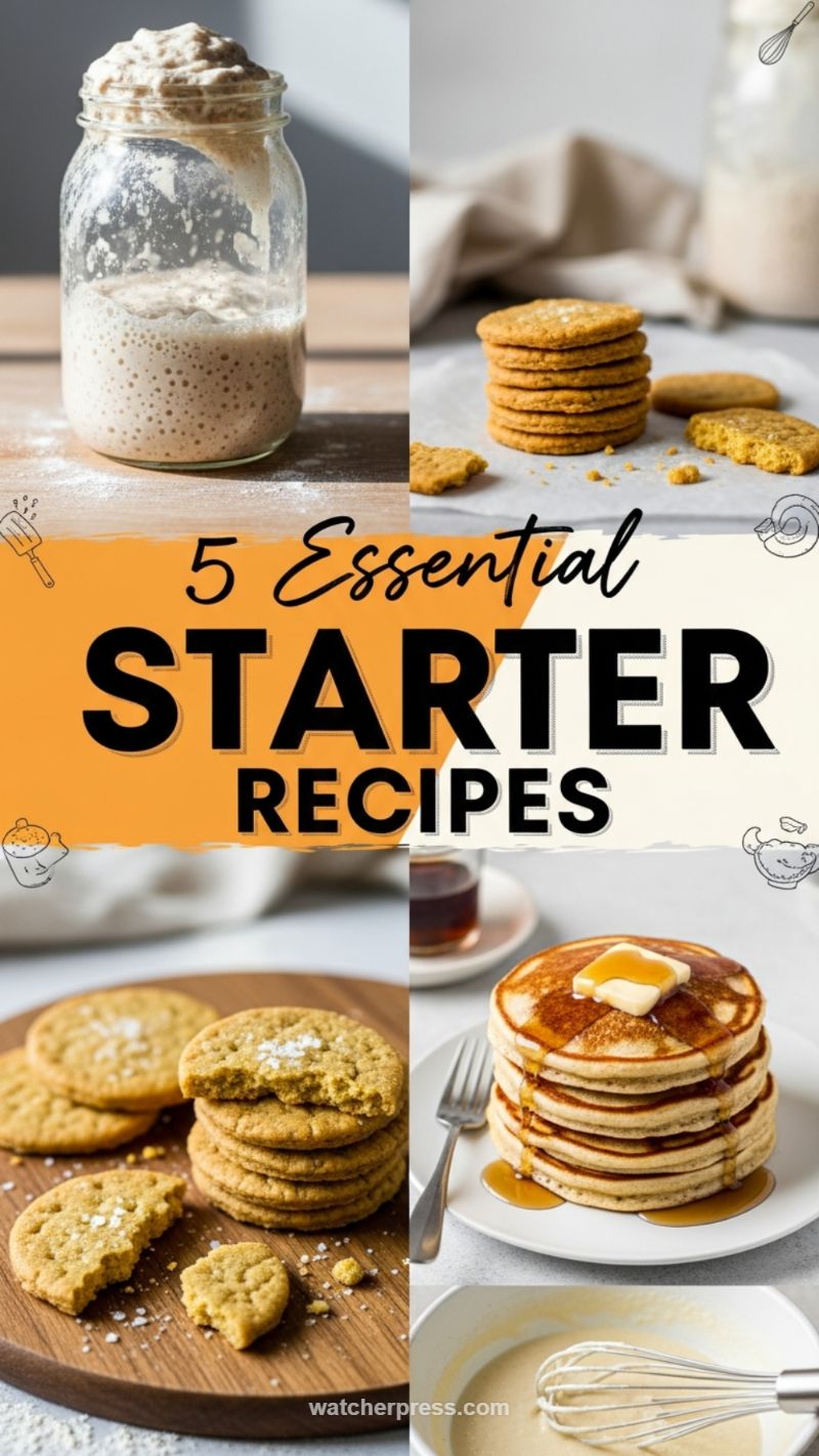 Hack 4: Utilizing Sourdough Starter Discard for Instant Pancakes