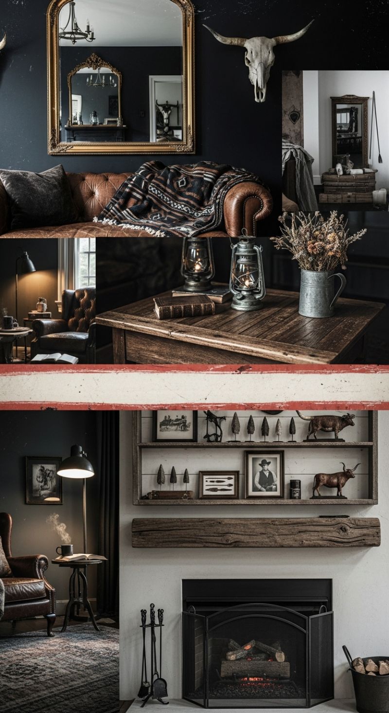 Hacking the Moody Lodge Look: Thrifted Artifacts and Dark Paint Magic