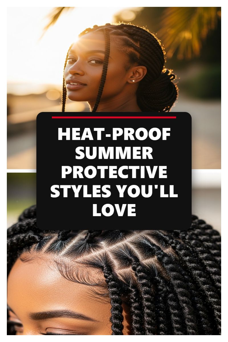 HEAT-PROOF SUMMER PROTECTIVE STYLES YOU'LL LOVE