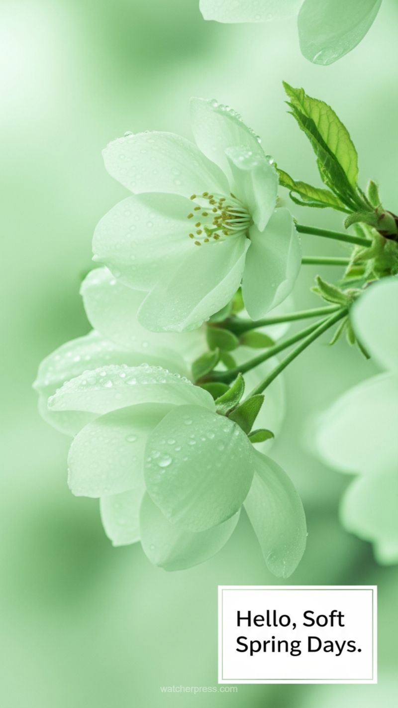 Hello, Soft Spring Days: Fresh Greenery