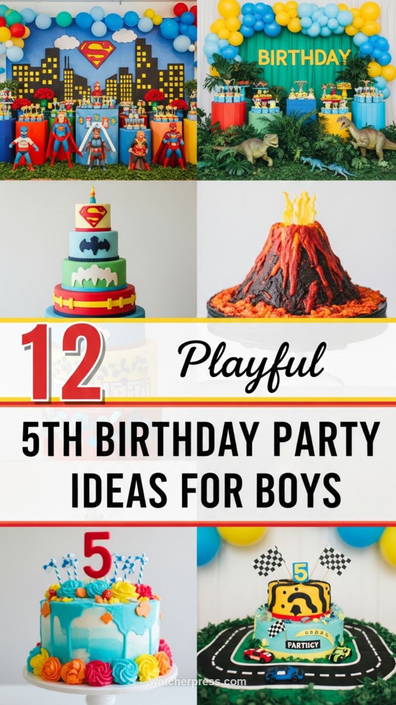 Heroic Dinosaur Adventure 5th Birthday