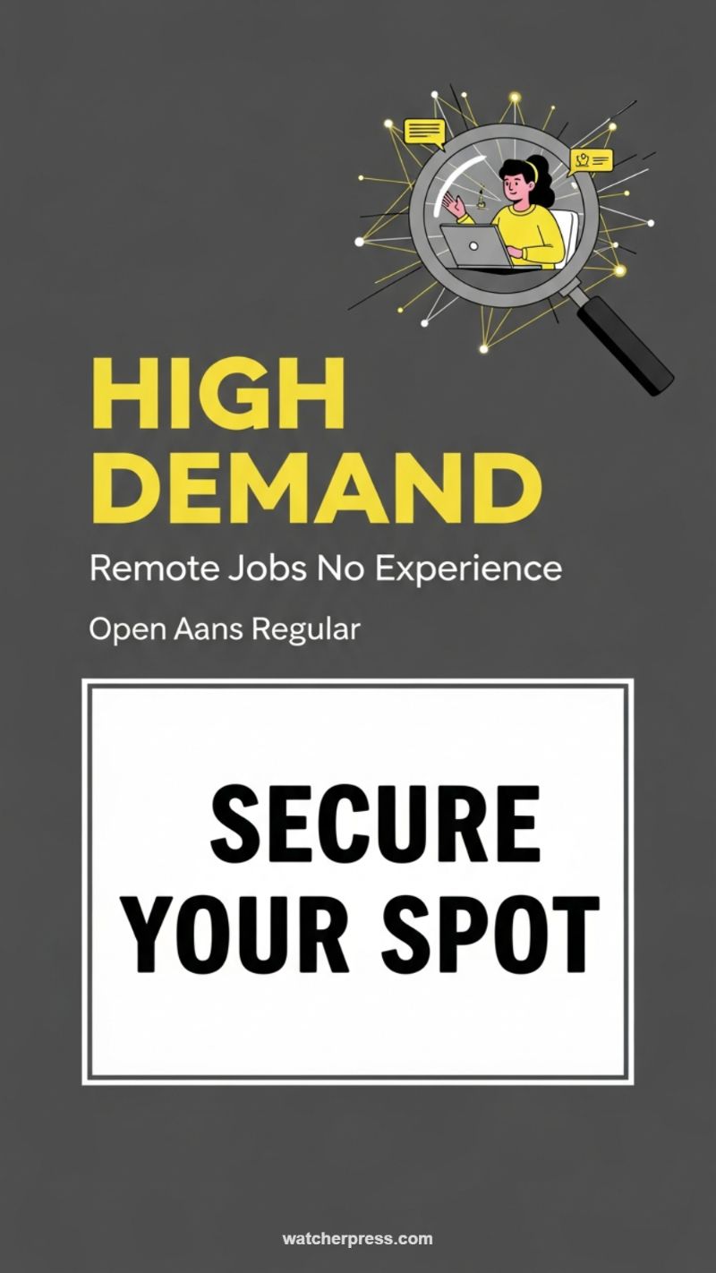 High Demand Remote Jobs: No Experience Needed, Secure Your Spot!