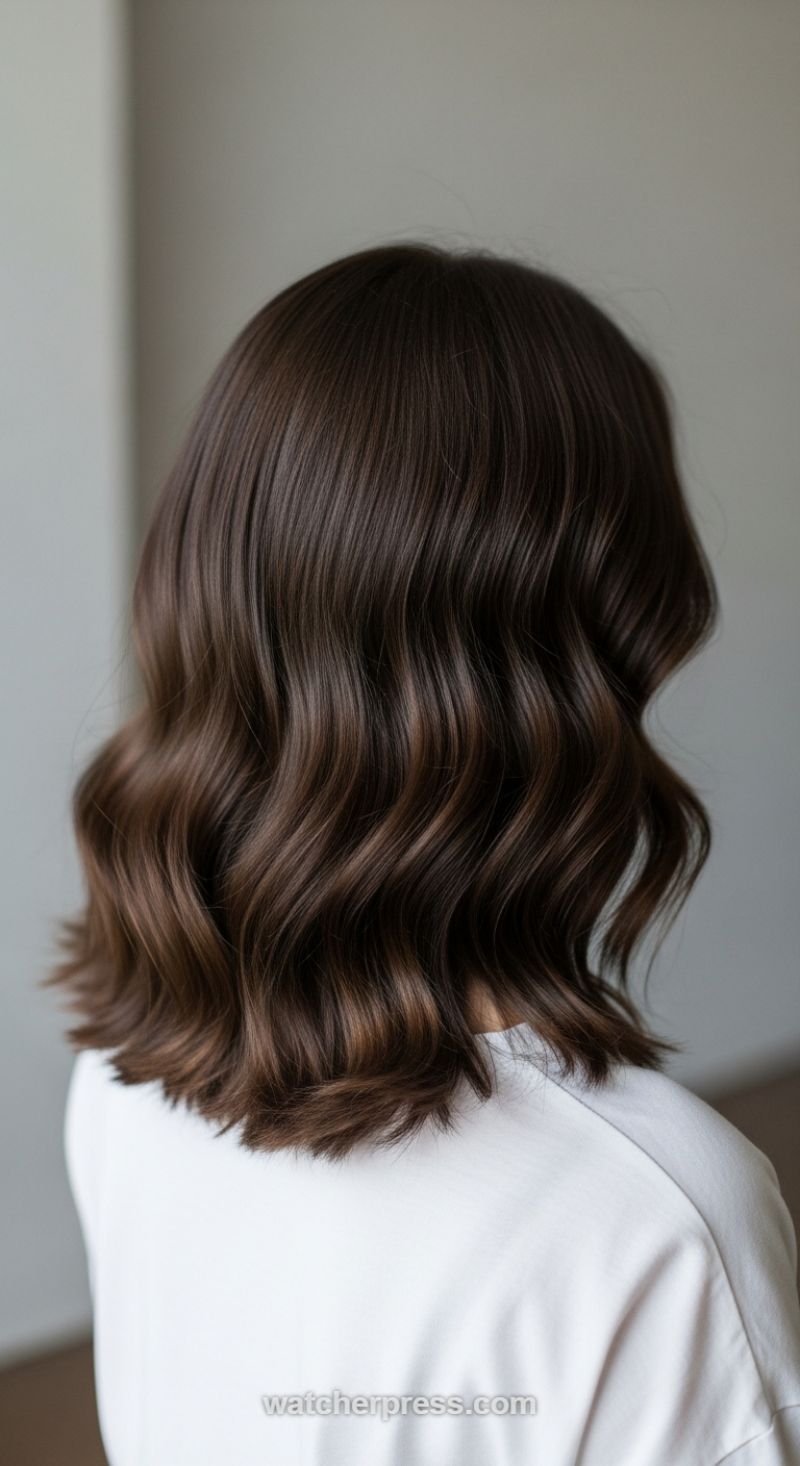 High-Shine Old Hollywood Waves (The Polished S-Wave)