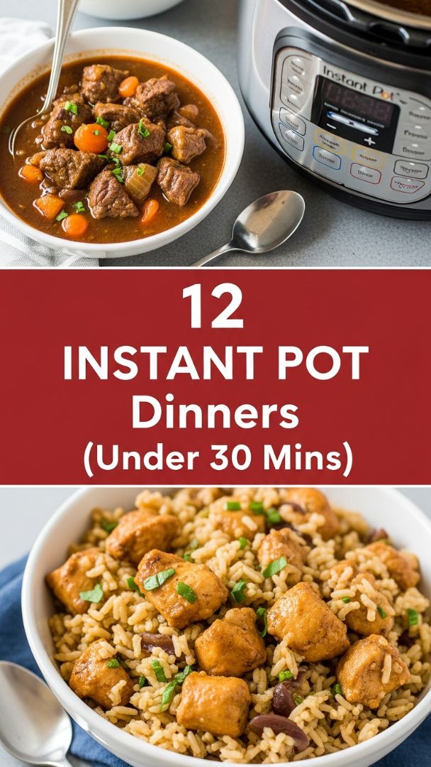 High-Speed Comfort: Instant Pot Spicy Stews and Flavor-Packed Chicken Rice Bowls