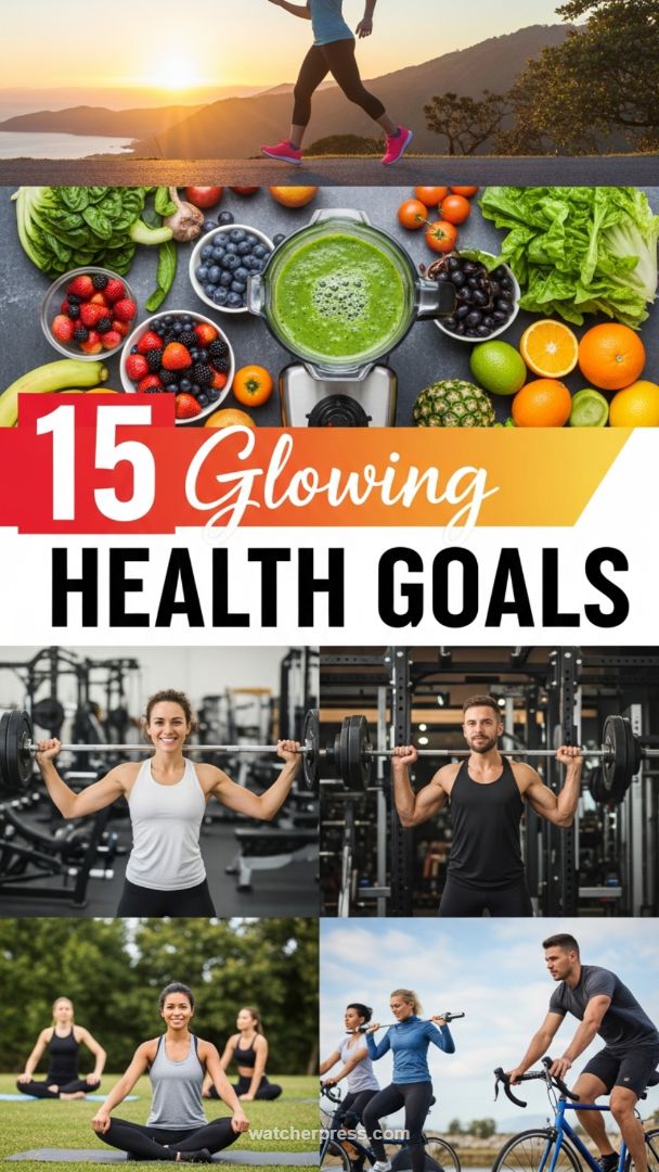 Holistic Wellness Blueprint: The Essential Visuals for Vision Board Health Goals