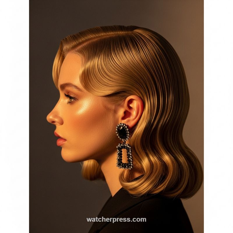 Hollywood Waves: Old Hollywood Glamour Reimagined