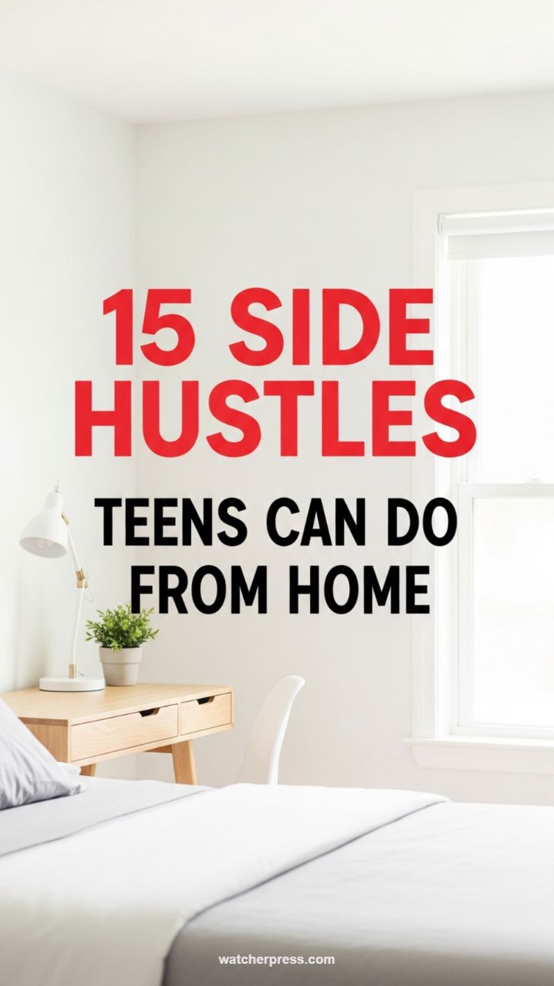 Home-Based Micro-Task Side Hustles (Teens)