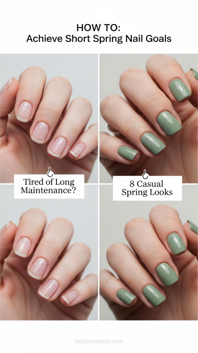 How To: Achieve Short Spring Nail Goals