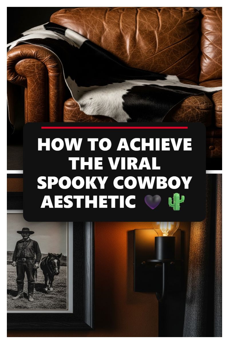 HOW TO ACHIEVE THE VIRAL SPOOKY COWBOY AESTHETIC