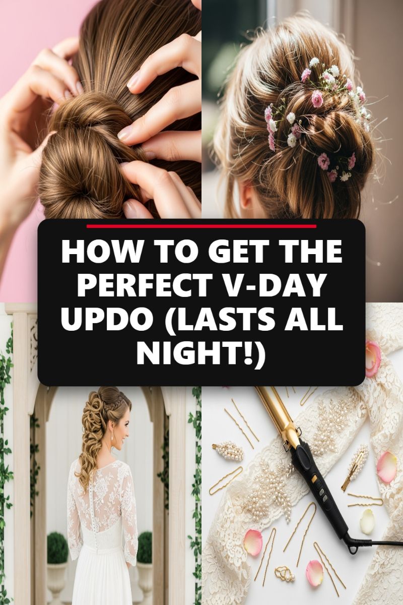 HOW TO GET THE PERFECT V-DAY UPDO (THAT LASTS ALL NIGHT!)