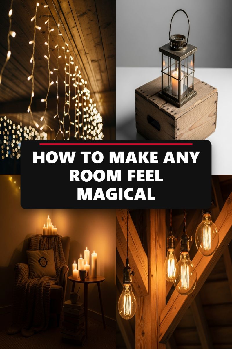 HOW TO MAKE ANY ROOM FEEL MAGICAL