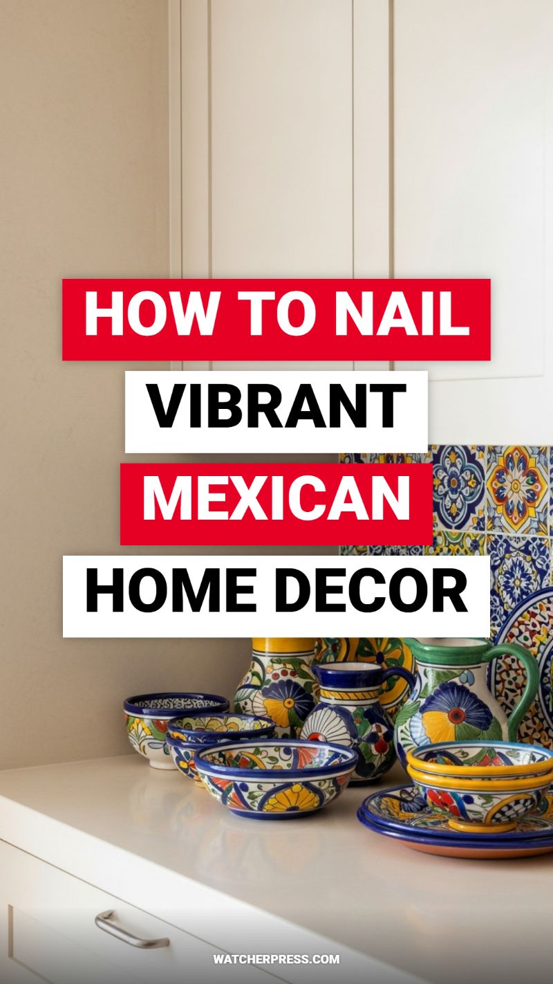 HOW TO NAIL VIBRANT MEXICAN HOME DECOR
