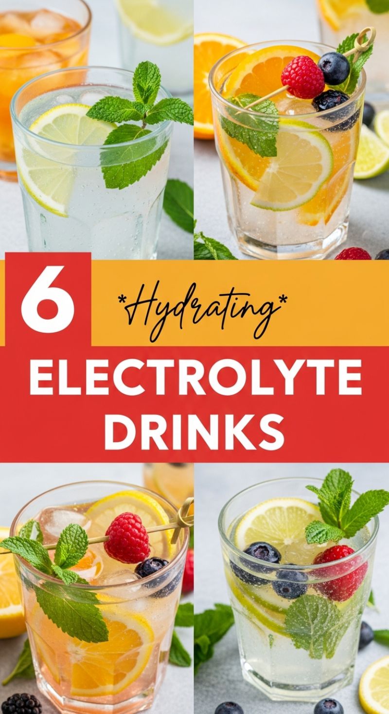 Hydrating & Refreshing Electrolyte Drinks