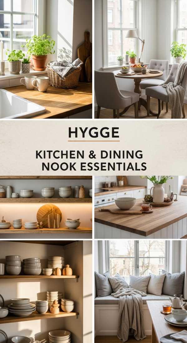 Hygge Kitchen & Dining Nook Essentials