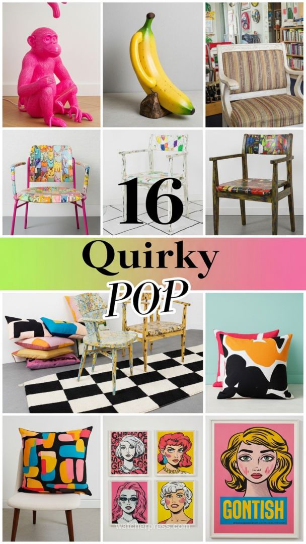 Injecting Personality: Statement Furniture, Pop Art Prints, and Quirky Accents for Maximalist Impact