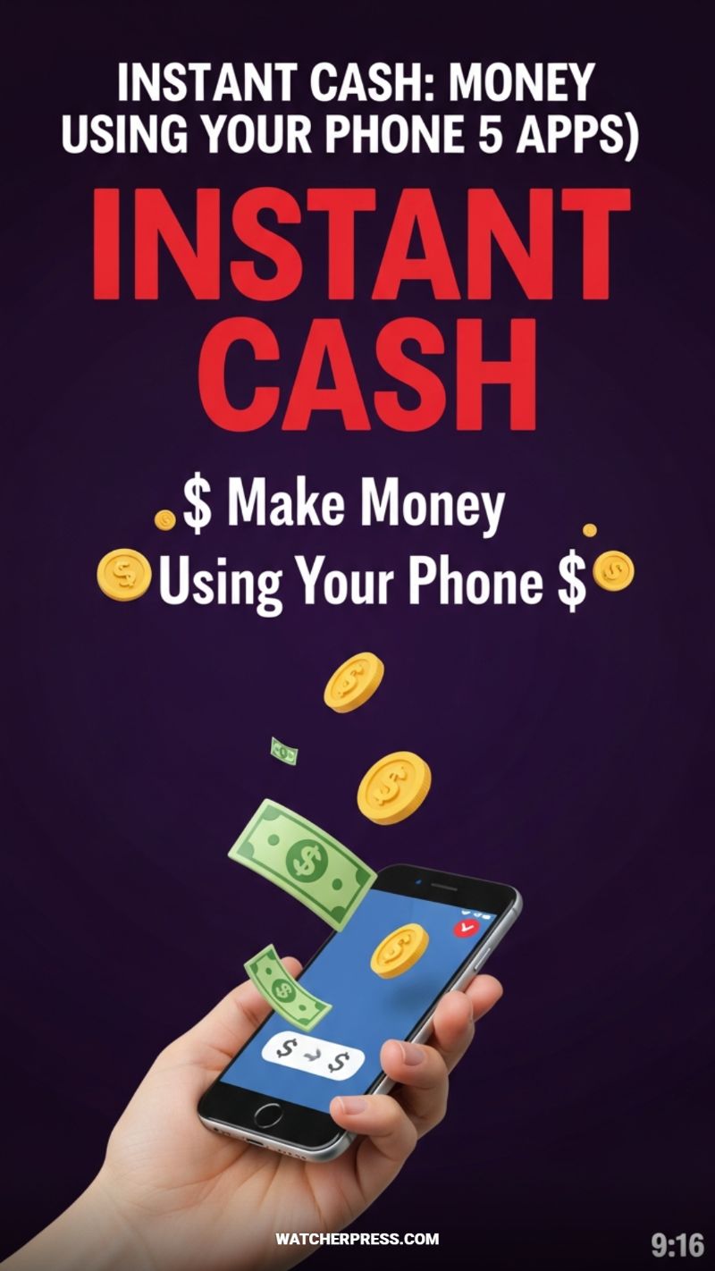 Instant Cash with Your Phone: Leveraging Mobile Apps for Quick Income