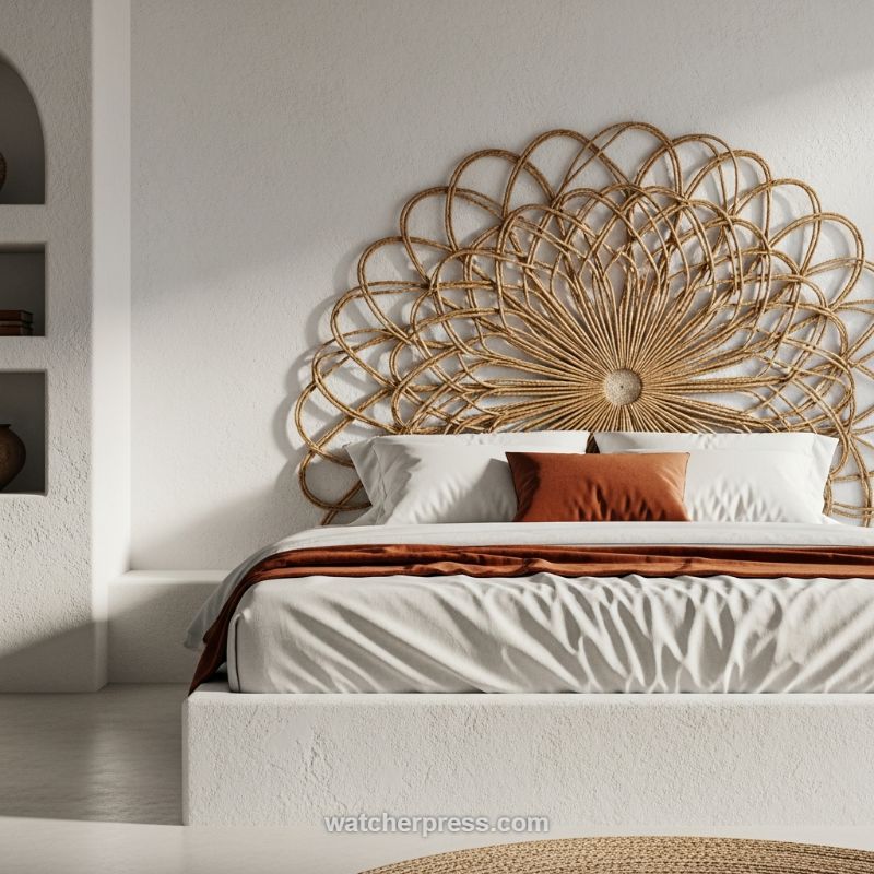 Integrating Organic Weaves with Textured Plaster Bases