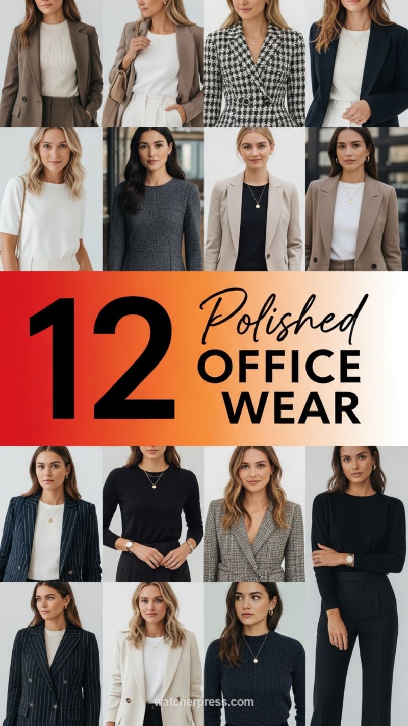 Investment Pieces: 12 Polished Office Wear Looks