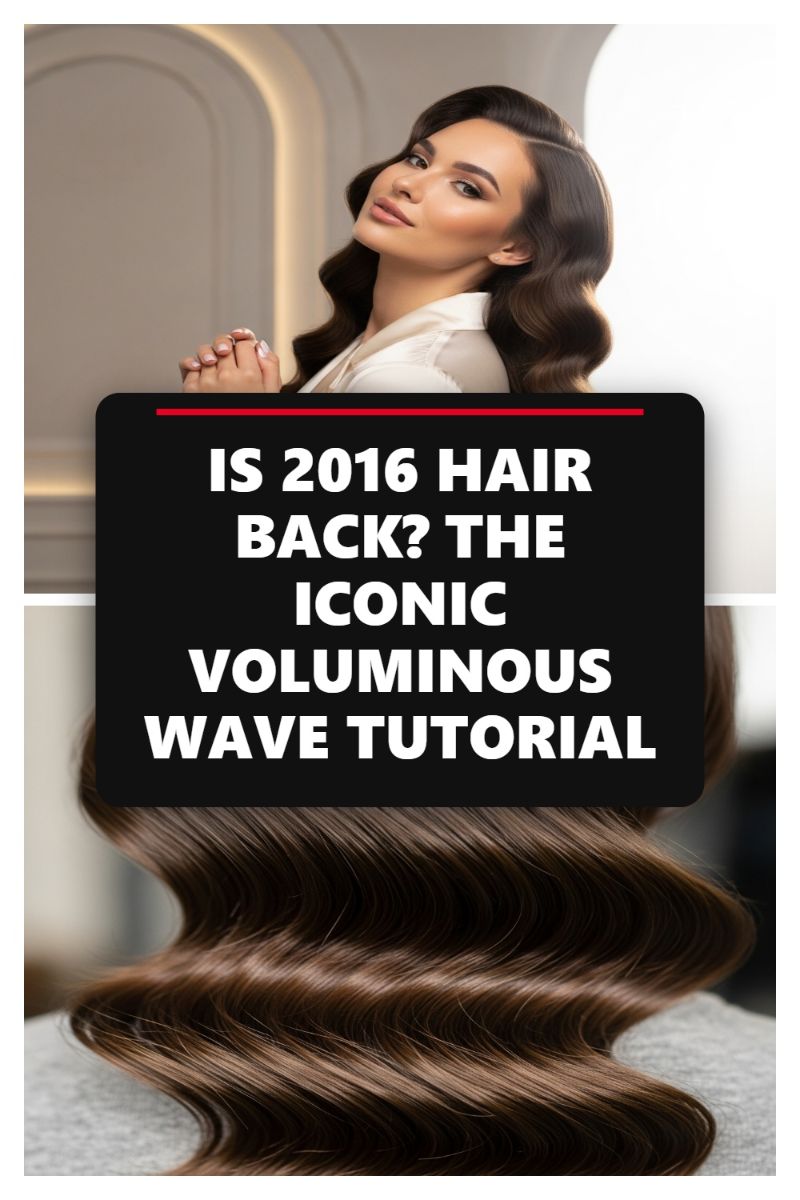 IS 2016 HAIR BACK? THE ICONIC VOLUMINOUS WAVE TUTORIAL