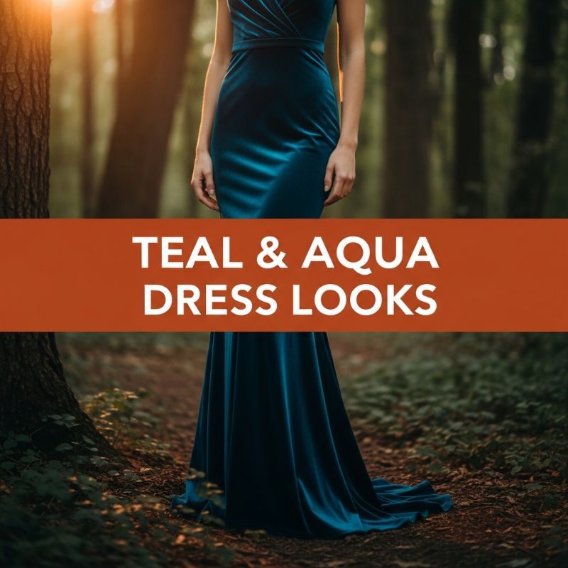 Jewels of the Forest: Captivating Teal and Aqua Looks