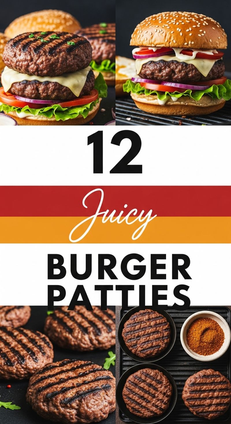 You Won't Believe How Easy These 20+ Mouth-Watering Recipes Are! Juicy Grilled Burger Patties