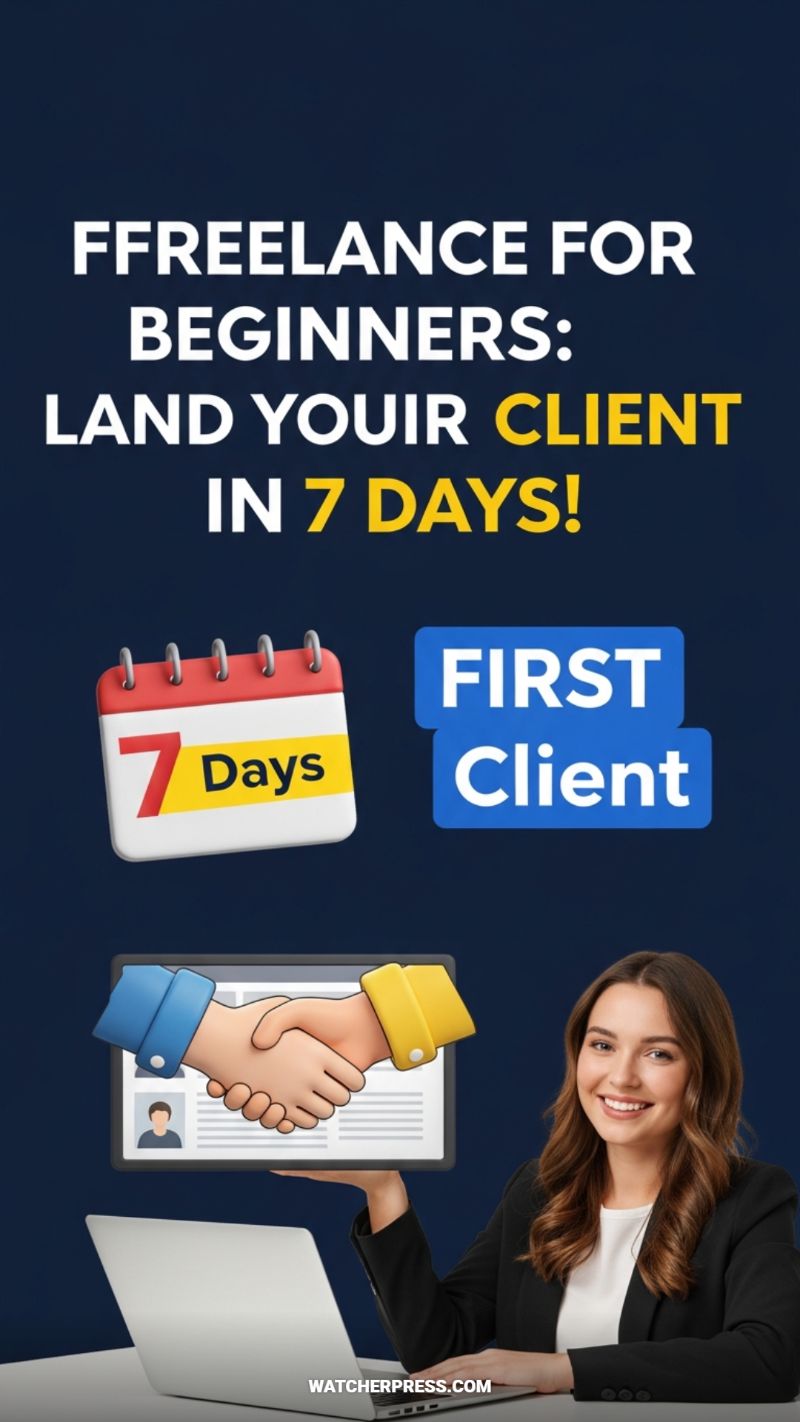 Kickstart Your Freelance Journey: Land Your First Client in Just 7 Days!