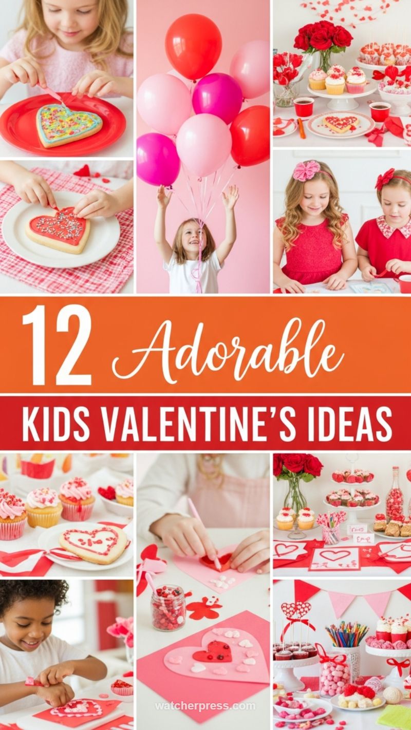 Kid-Friendly Valentine's Craft & Treat Party