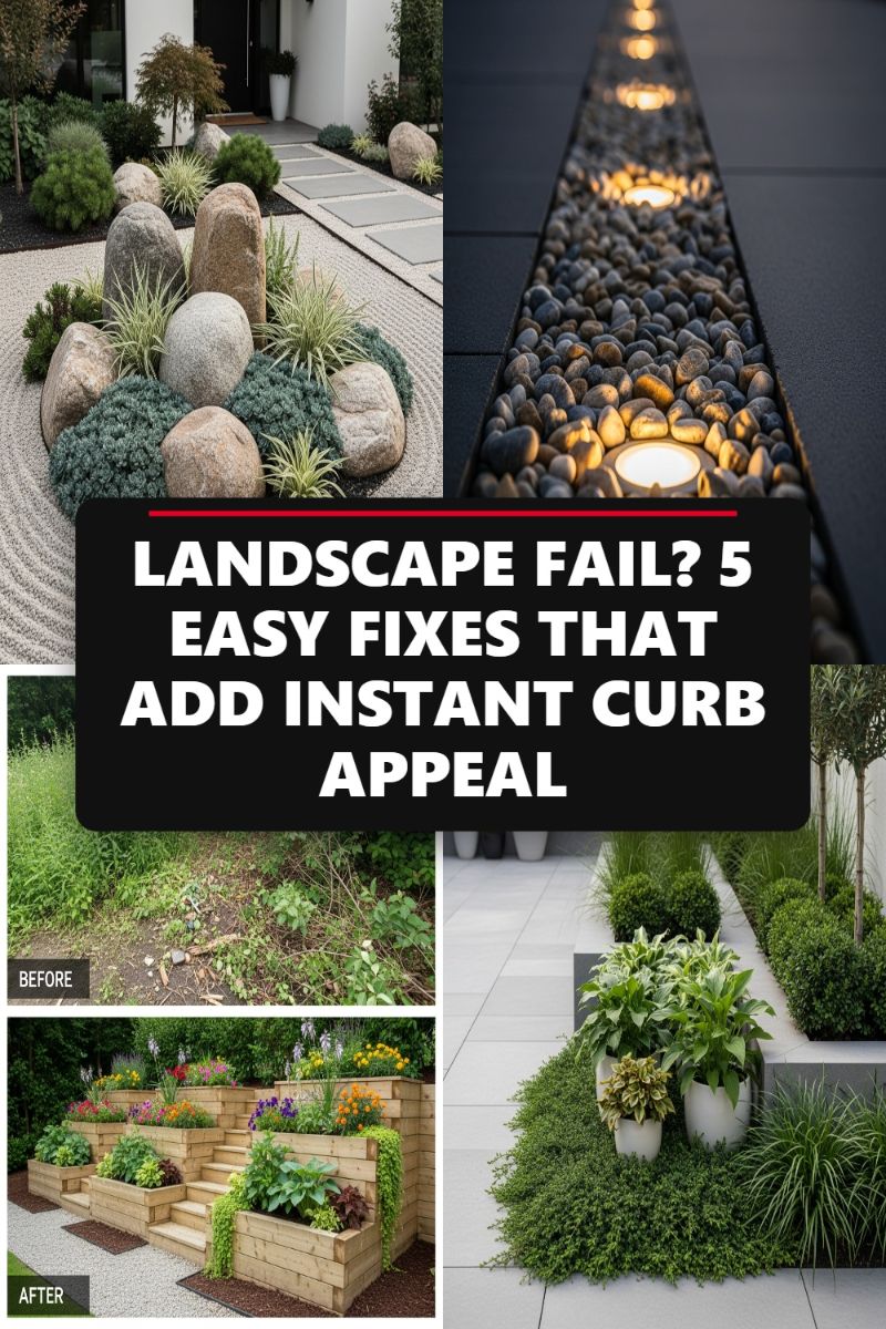 LANDSCAPE FAIL? 5 EASY FIXES THAT ADD INSTANT CURB APPEAL