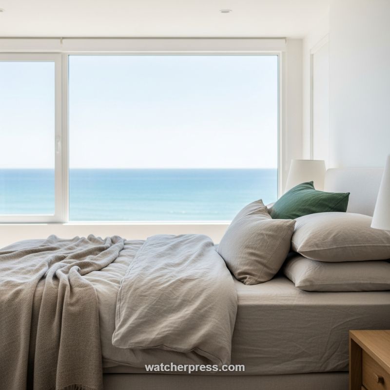 Layering Linen: Achieving Coastal Calm Through Neutral Tones and Tactile Textures