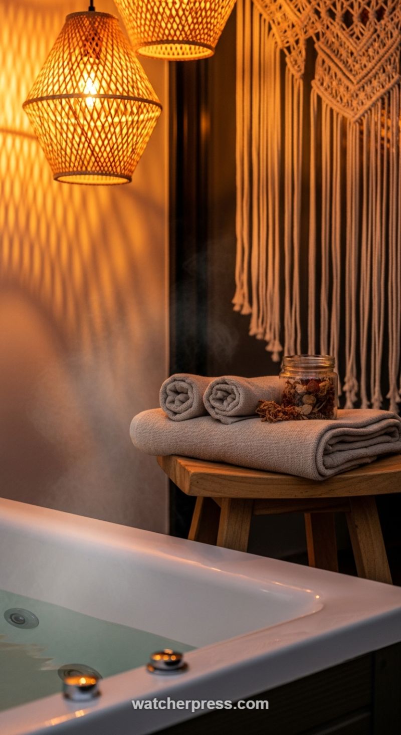 Layering Natural Textures for a Warm, Spa-Inspired Retreat