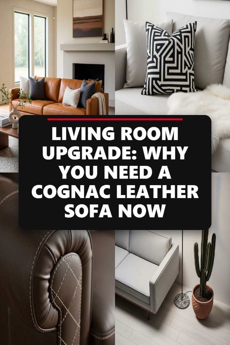 LIVING ROOM UPGRADE: WHY YOU NEED A COGNAC LEATHER SOFA NOW