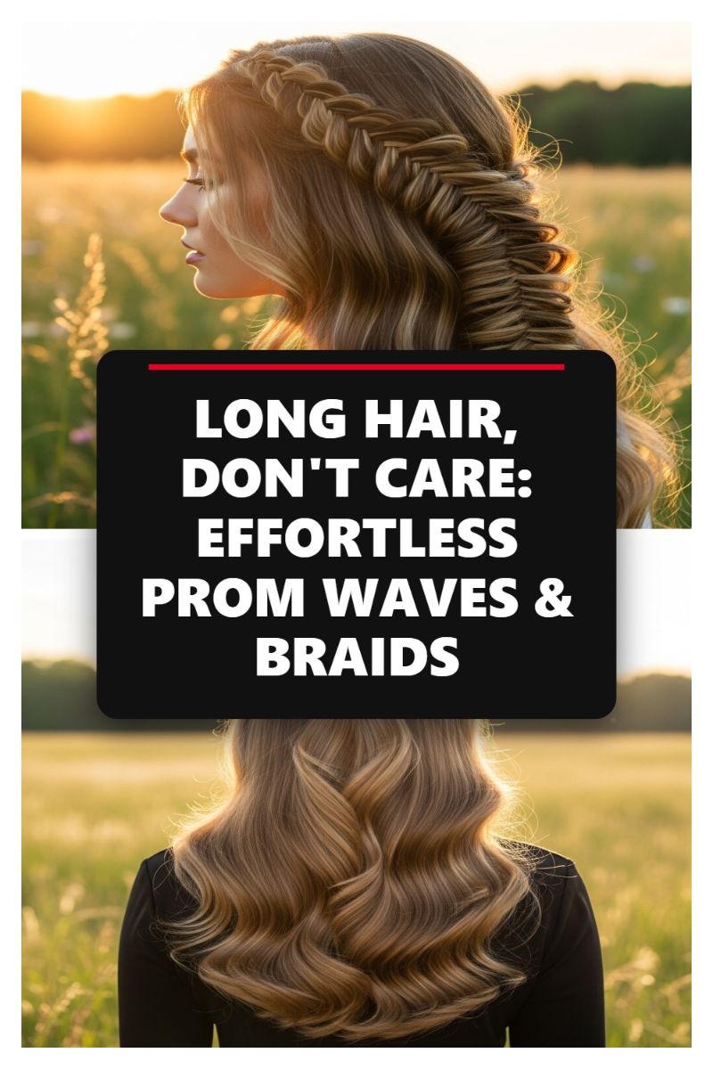 LONG HAIR, DON'T CARE: EFFORTLESS PROM WAVES & BRAIDS